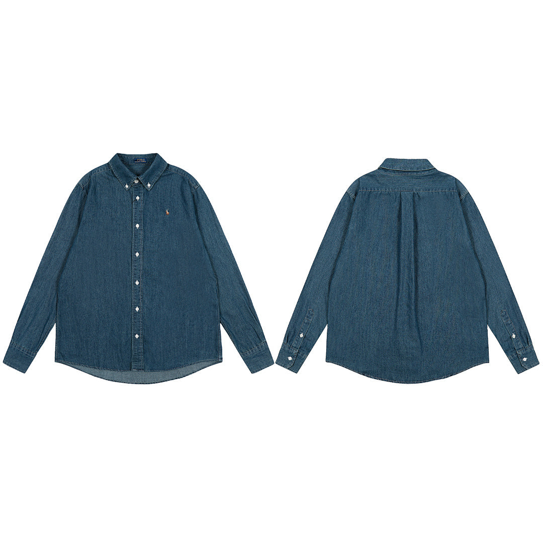 Ralph Lauren Long-Sleeve Denim Shirt