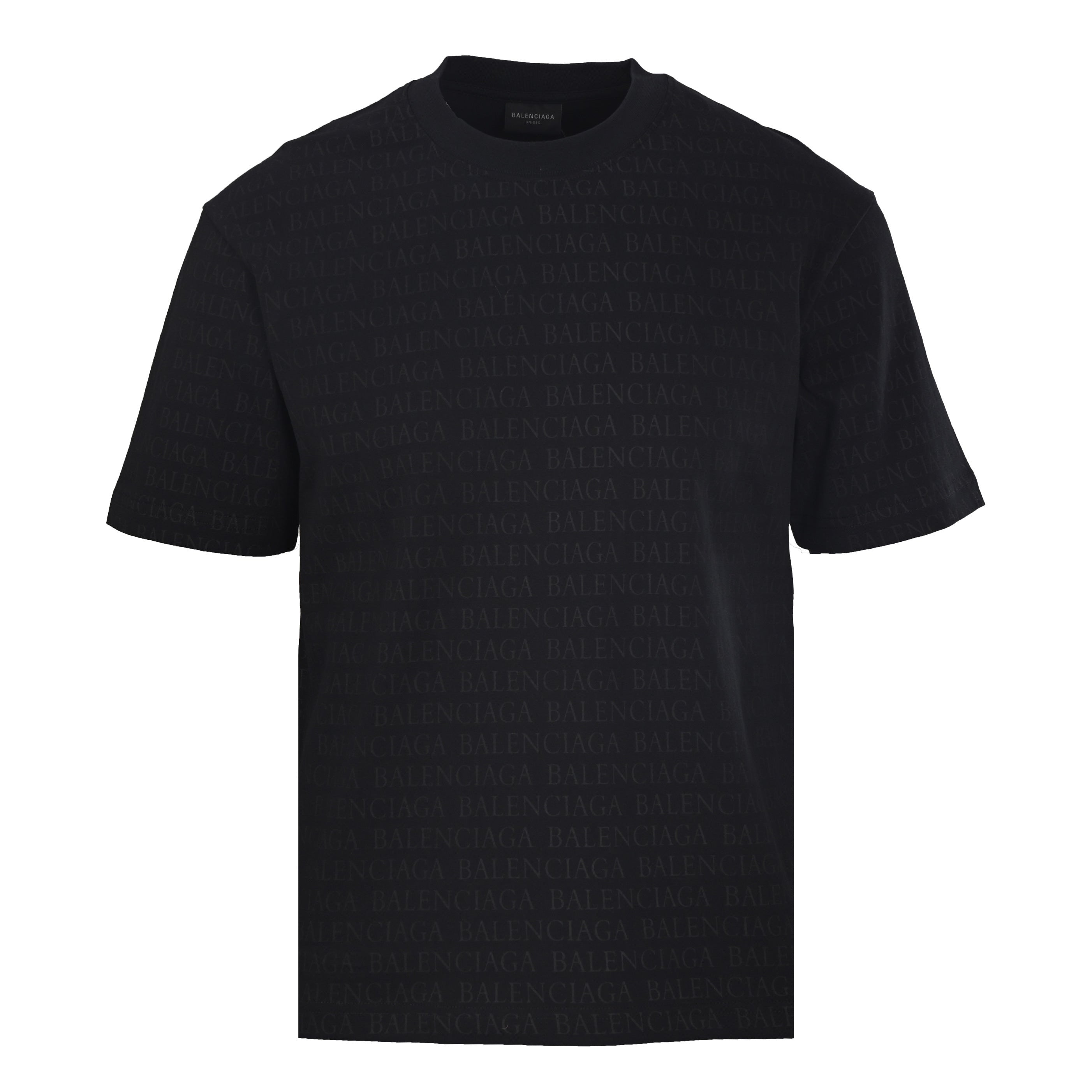 Balenciaga Logo Cotton Jersey T-Shirt