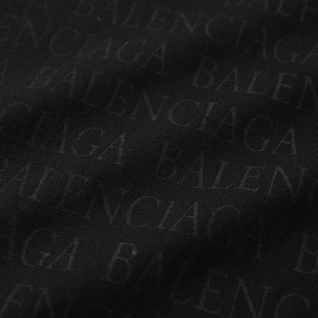 Balenciaga Logo Cotton Jersey T-Shirt