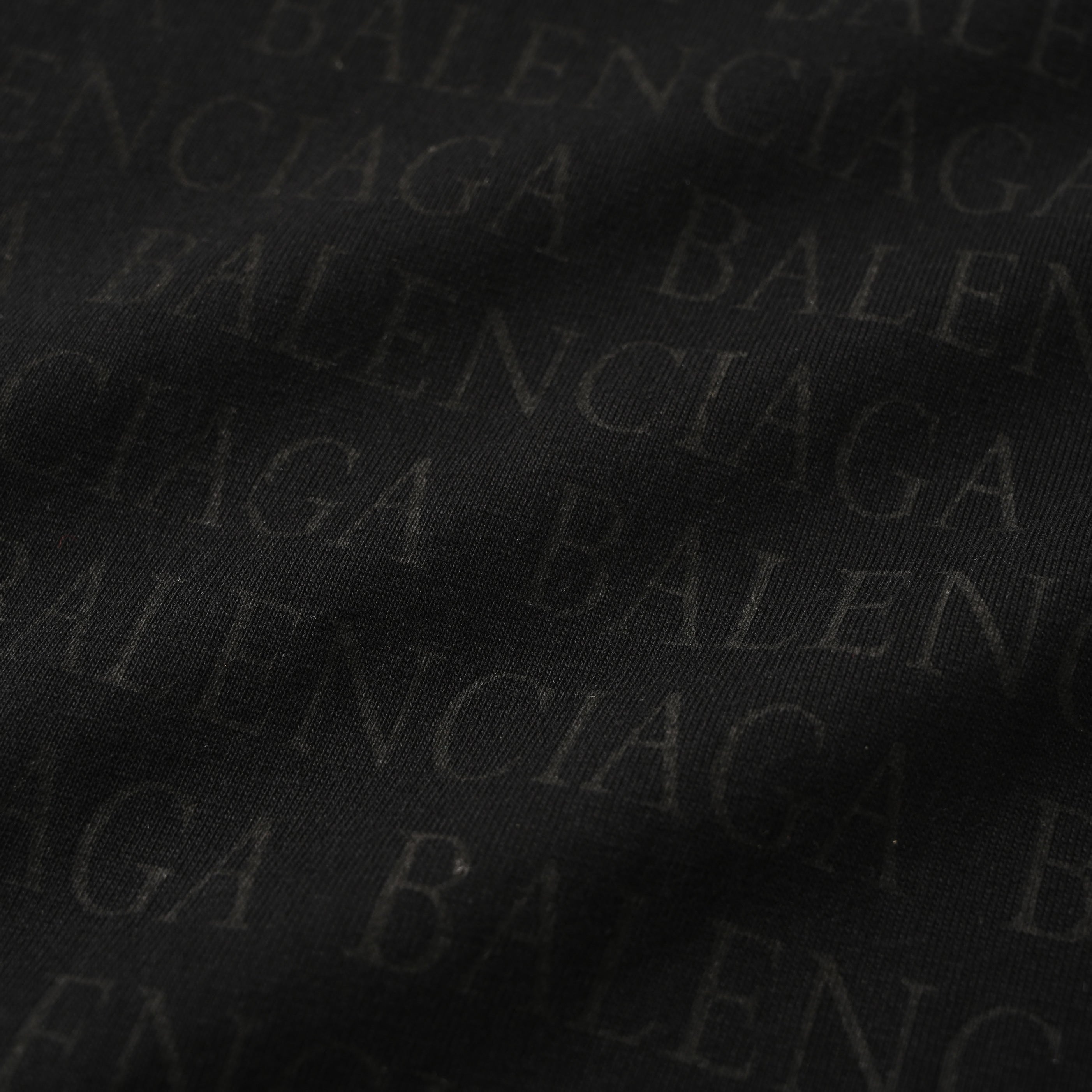 Balenciaga Logo Cotton Jersey T-Shirt