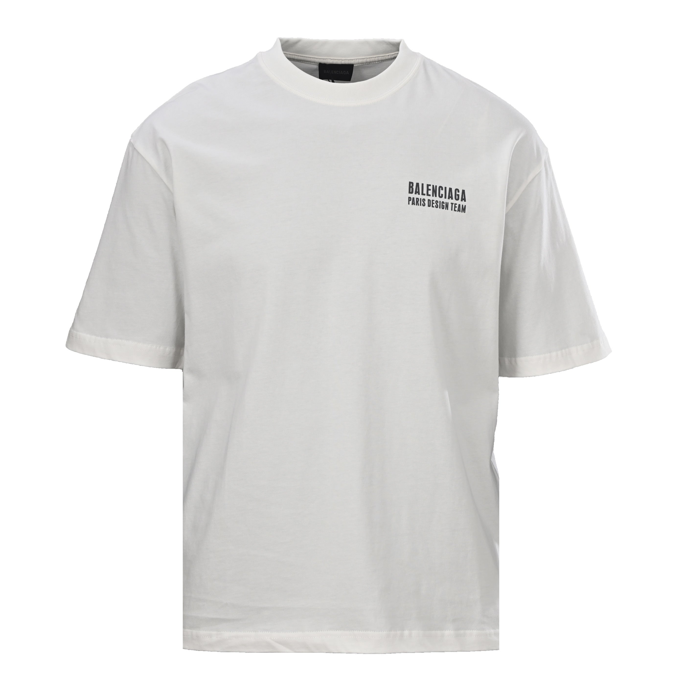 Balenciaga Logo Cotton Jersey T-Shirt