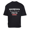 Balenciaga Logo Cotton Jersey T-Shirt