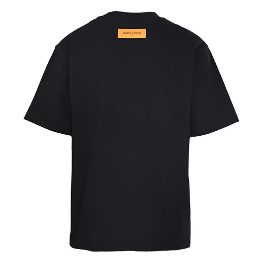 Louis Vuitton "Cloud" Monogram Short-Sleeve T-Shirt with Large Foam-Print Lettering