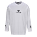 Balenciaga Large-Scale Logo Print Cotton Jersey Hoodie